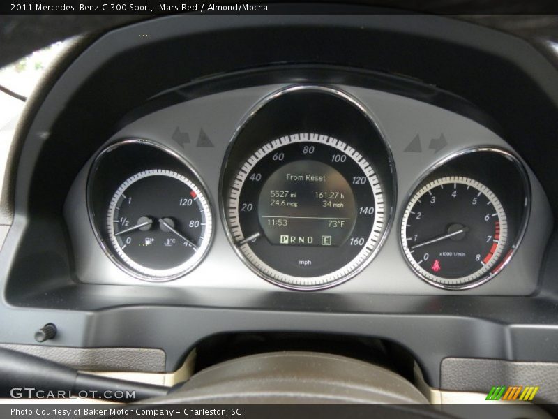 Mars Red / Almond/Mocha 2011 Mercedes-Benz C 300 Sport