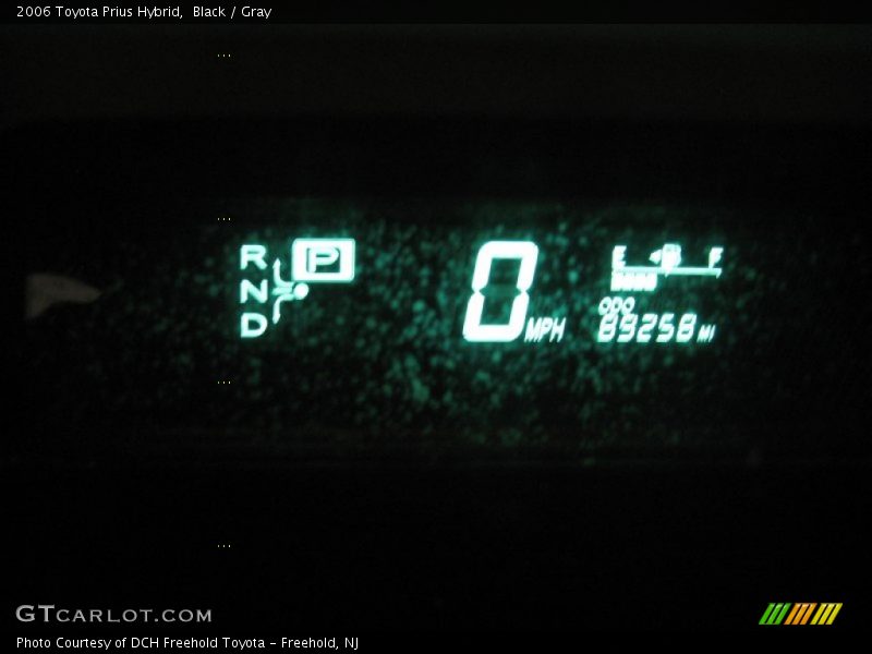Black / Gray 2006 Toyota Prius Hybrid
