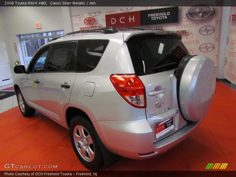 Classic Silver Metallic / Ash 2008 Toyota RAV4 4WD