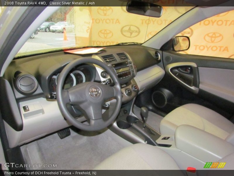 Classic Silver Metallic / Ash 2008 Toyota RAV4 4WD