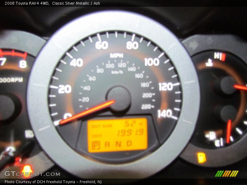 Classic Silver Metallic / Ash 2008 Toyota RAV4 4WD