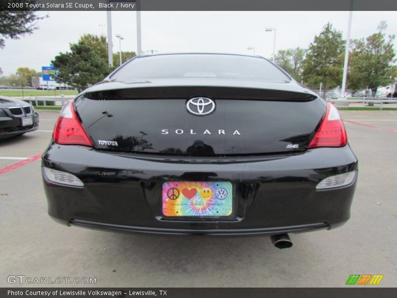 Black / Ivory 2008 Toyota Solara SE Coupe