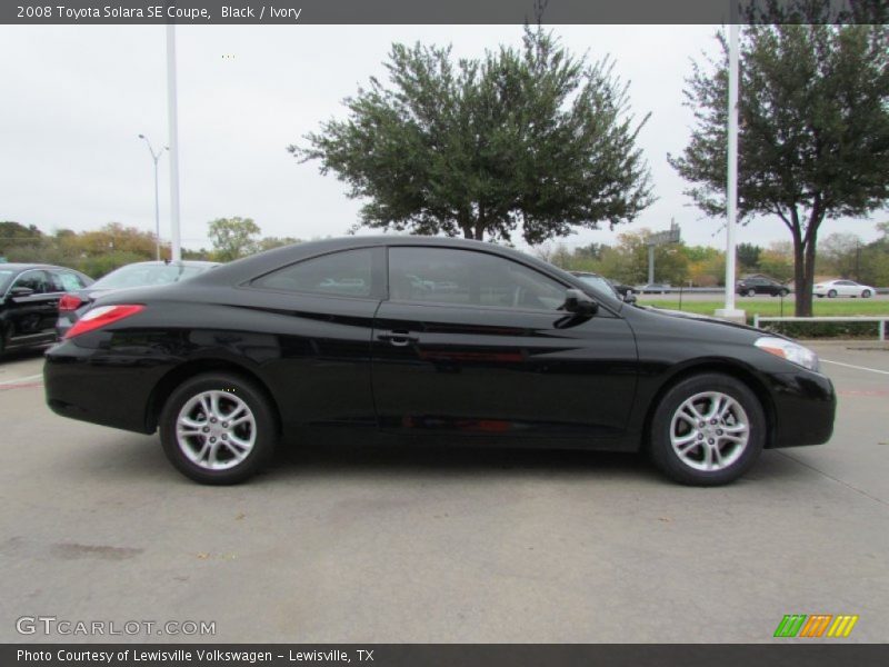 Black / Ivory 2008 Toyota Solara SE Coupe