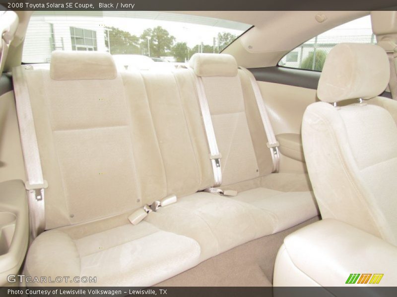 Black / Ivory 2008 Toyota Solara SE Coupe