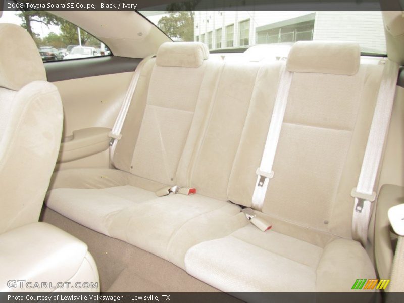 Black / Ivory 2008 Toyota Solara SE Coupe