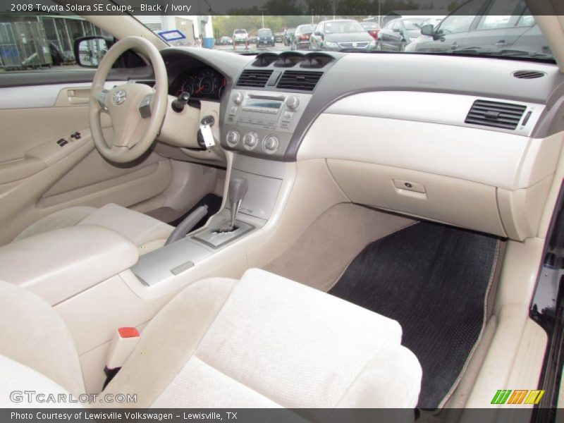 Black / Ivory 2008 Toyota Solara SE Coupe