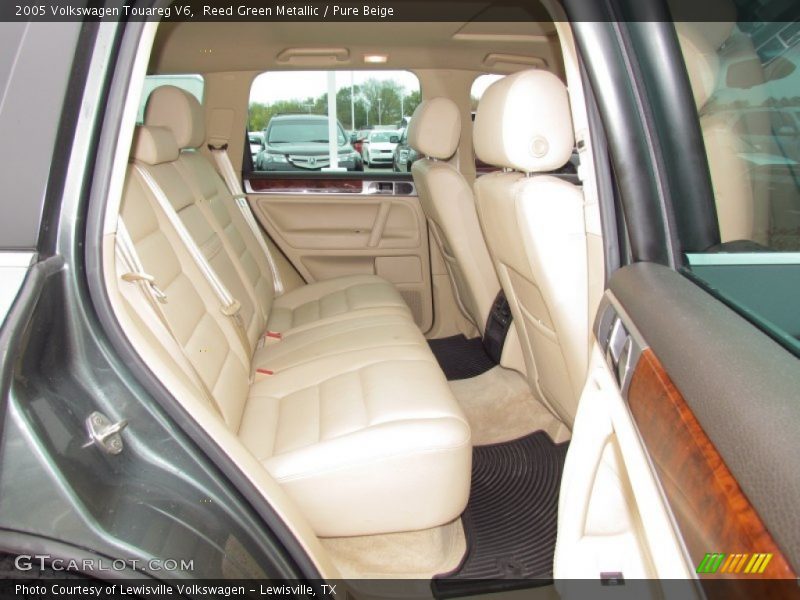 Reed Green Metallic / Pure Beige 2005 Volkswagen Touareg V6