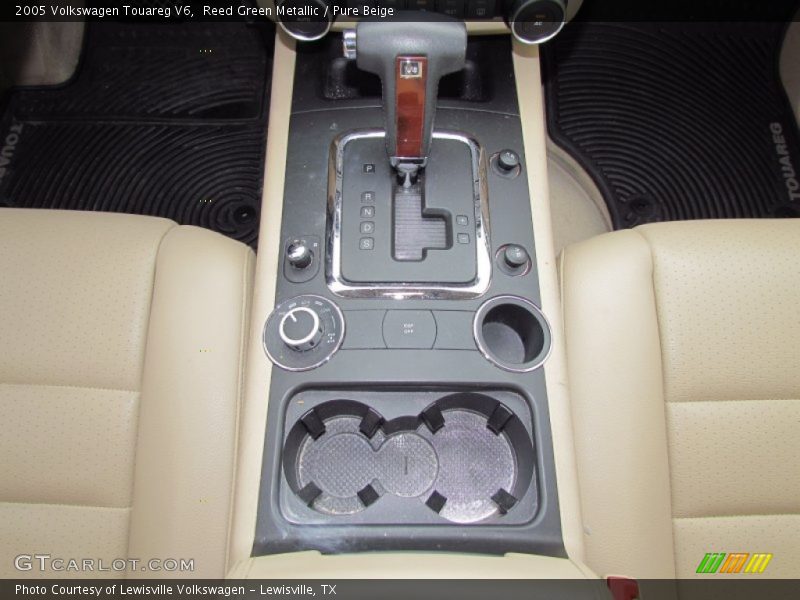 Reed Green Metallic / Pure Beige 2005 Volkswagen Touareg V6