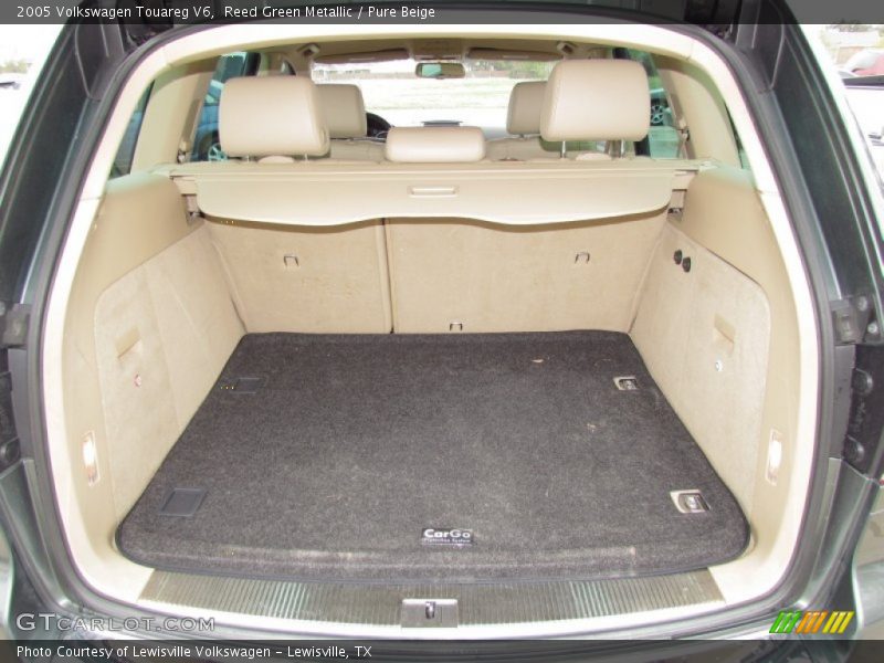 Reed Green Metallic / Pure Beige 2005 Volkswagen Touareg V6
