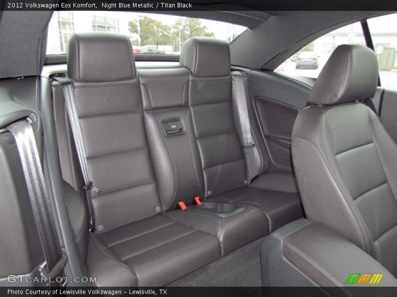 Night Blue Metallic / Titan Black 2012 Volkswagen Eos Komfort