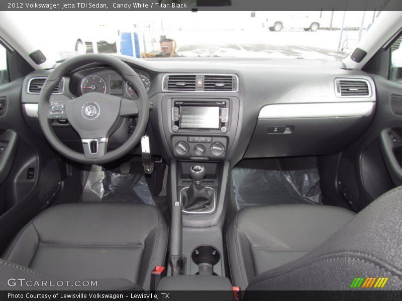 Dashboard of 2012 Jetta TDI Sedan