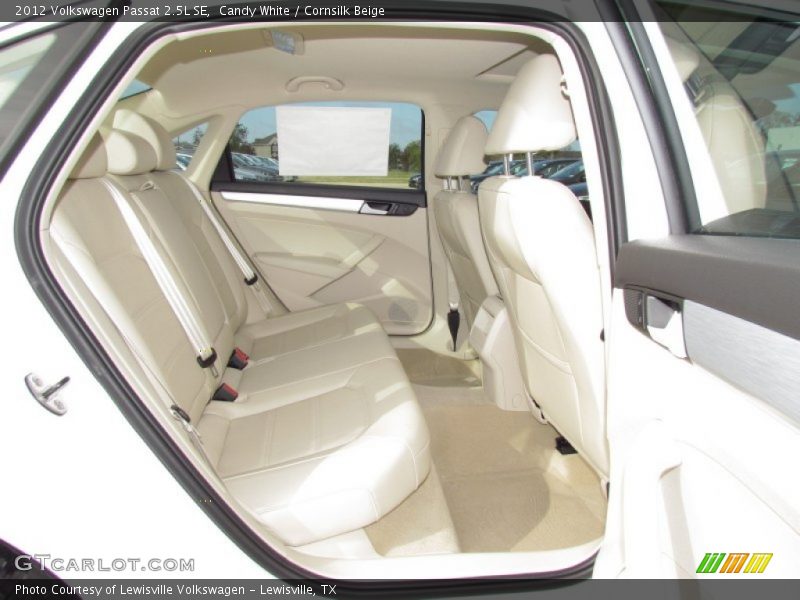 Candy White / Cornsilk Beige 2012 Volkswagen Passat 2.5L SE