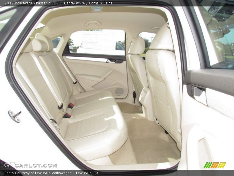 Candy White / Cornsilk Beige 2012 Volkswagen Passat 2.5L SE