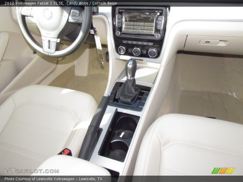 Candy White / Cornsilk Beige 2012 Volkswagen Passat 2.5L SE