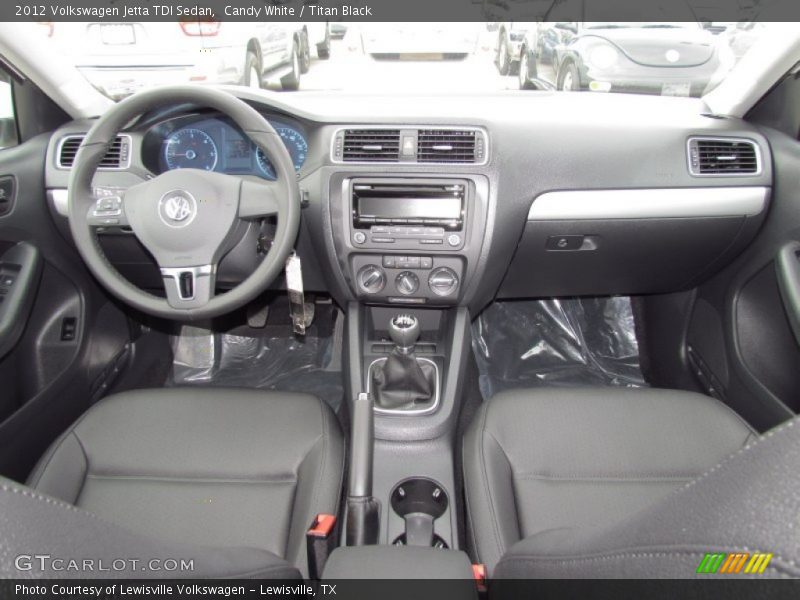 Dashboard of 2012 Jetta TDI Sedan
