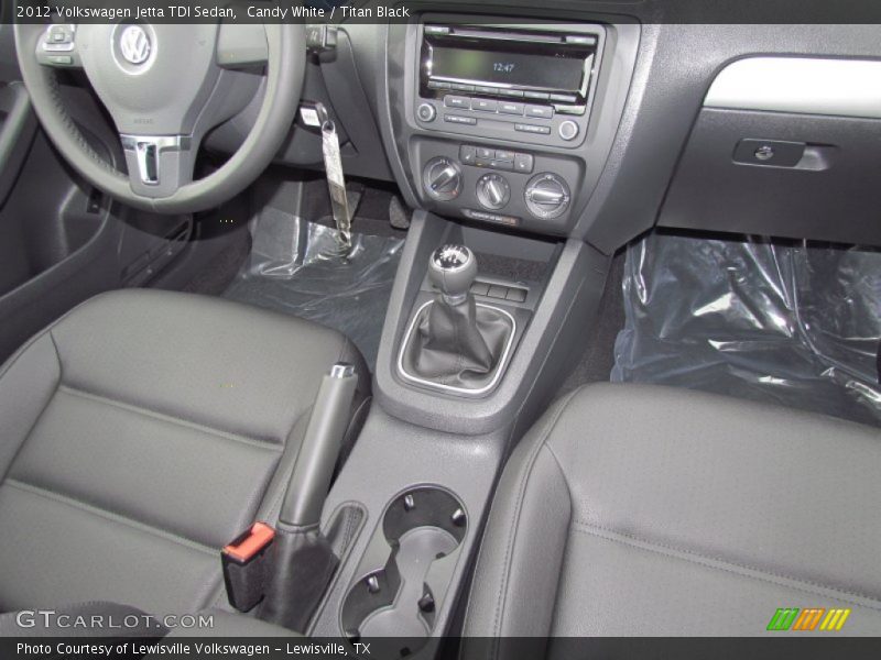 Candy White / Titan Black 2012 Volkswagen Jetta TDI Sedan