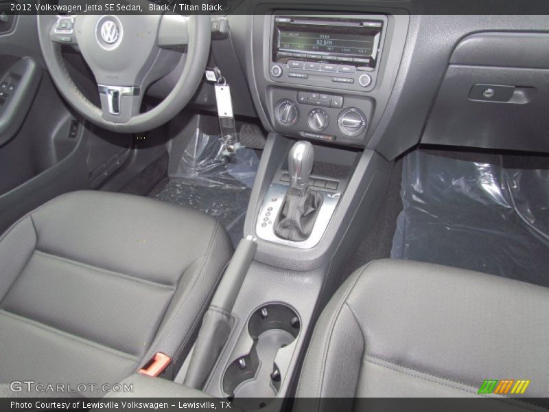 Black / Titan Black 2012 Volkswagen Jetta SE Sedan