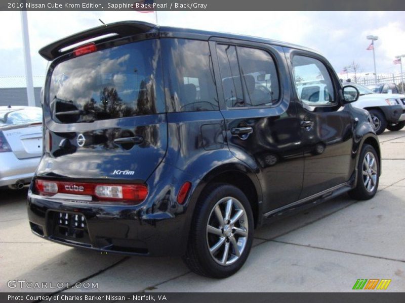 2010 Cube Krom Edition Sapphire Black Pearl
