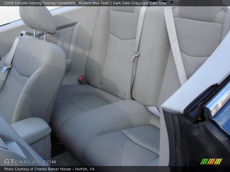 Modern Blue Pearl / Dark Slate Gray/Light Slate Gray 2008 Chrysler Sebring Touring Convertible