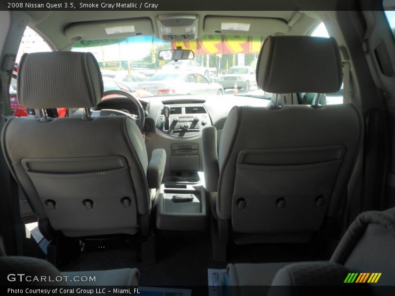 Smoke Gray Metallic / Gray 2008 Nissan Quest 3.5