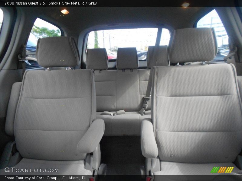 Smoke Gray Metallic / Gray 2008 Nissan Quest 3.5