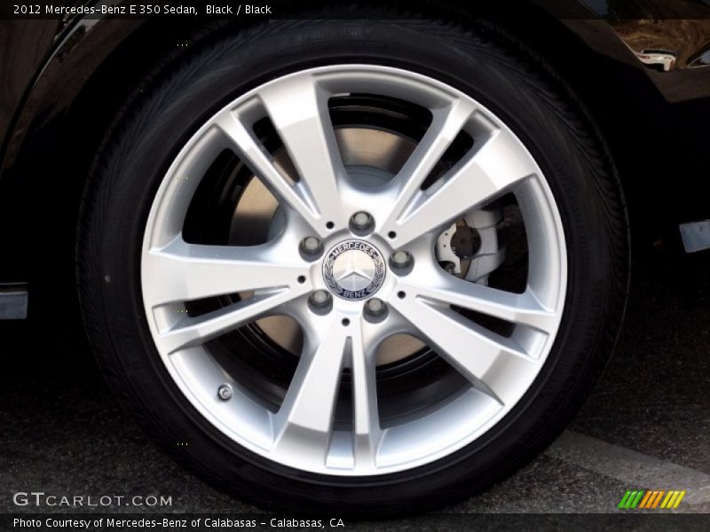 Black / Black 2012 Mercedes-Benz E 350 Sedan
