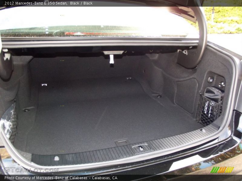 Black / Black 2012 Mercedes-Benz E 350 Sedan