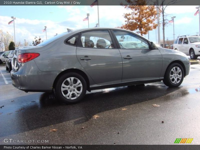 Carbon Gray Mist / Gray 2010 Hyundai Elantra GLS