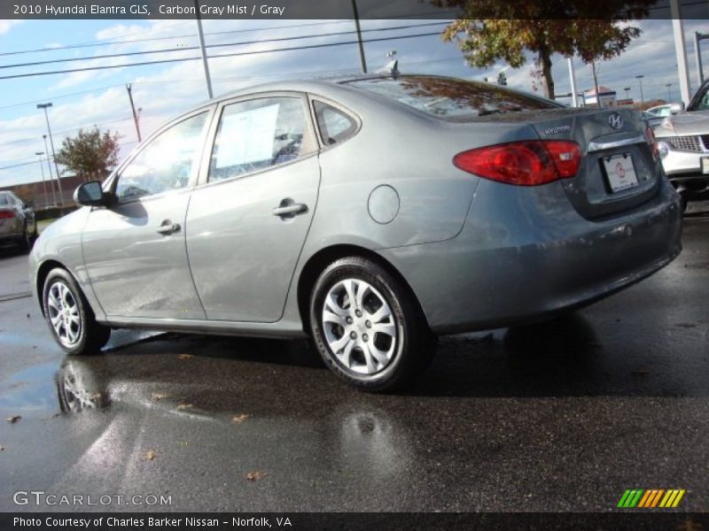 Carbon Gray Mist / Gray 2010 Hyundai Elantra GLS
