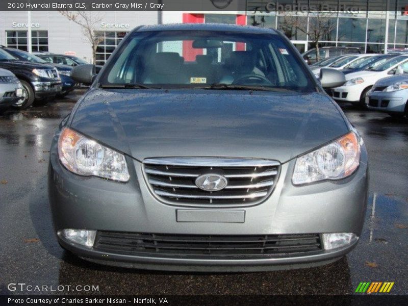 Carbon Gray Mist / Gray 2010 Hyundai Elantra GLS