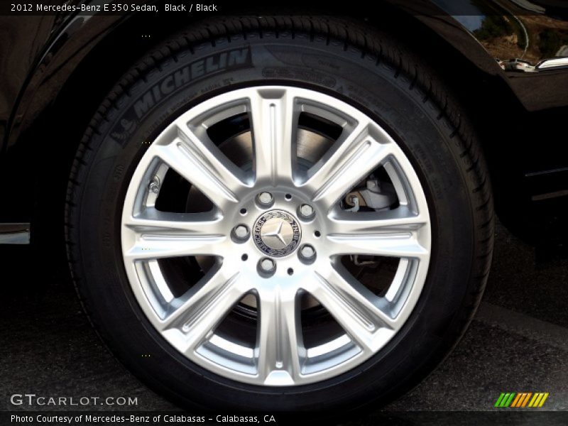 Black / Black 2012 Mercedes-Benz E 350 Sedan