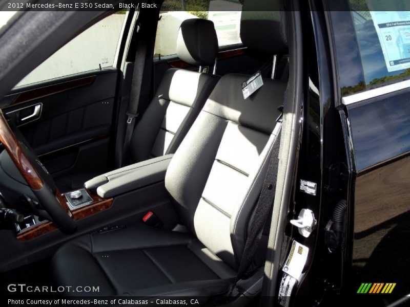 Black / Black 2012 Mercedes-Benz E 350 Sedan