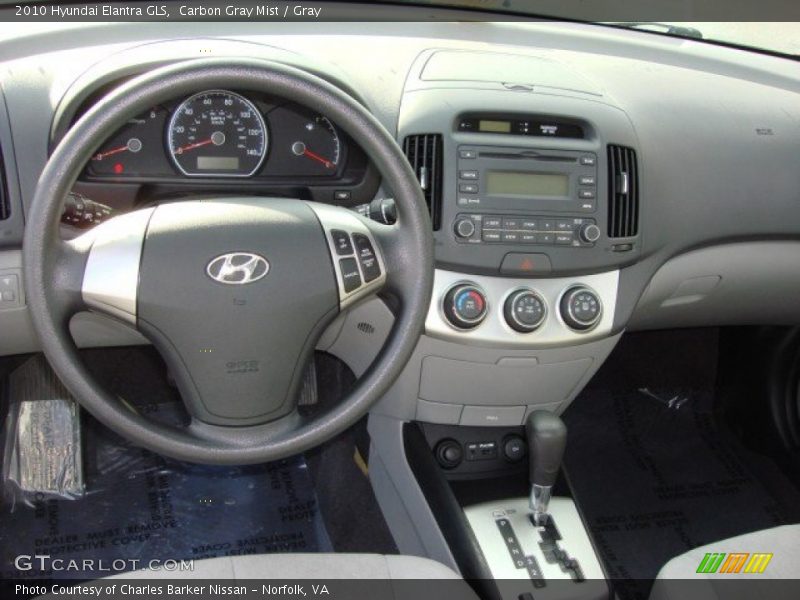 Carbon Gray Mist / Gray 2010 Hyundai Elantra GLS