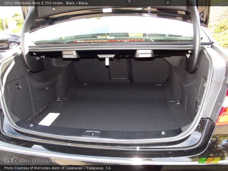 Black / Black 2012 Mercedes-Benz E 350 Sedan