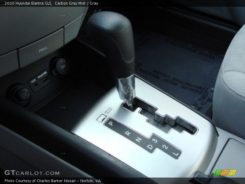 Carbon Gray Mist / Gray 2010 Hyundai Elantra GLS