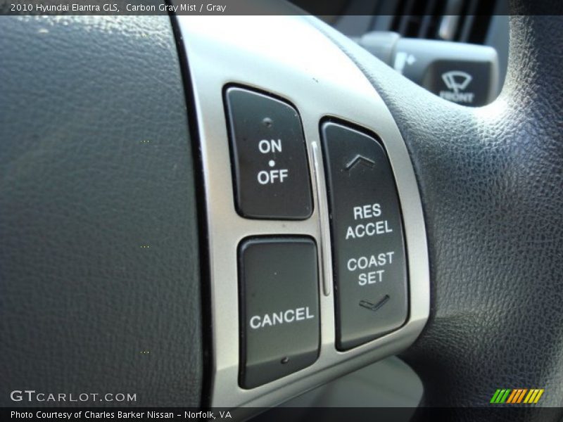 Carbon Gray Mist / Gray 2010 Hyundai Elantra GLS