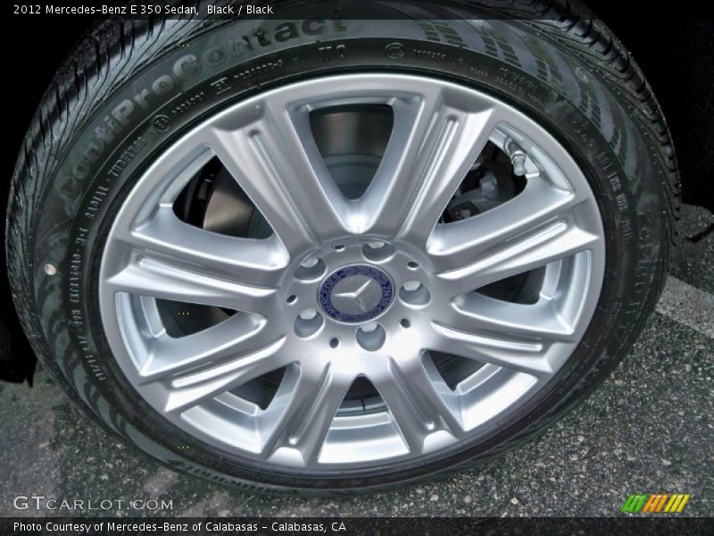 Black / Black 2012 Mercedes-Benz E 350 Sedan