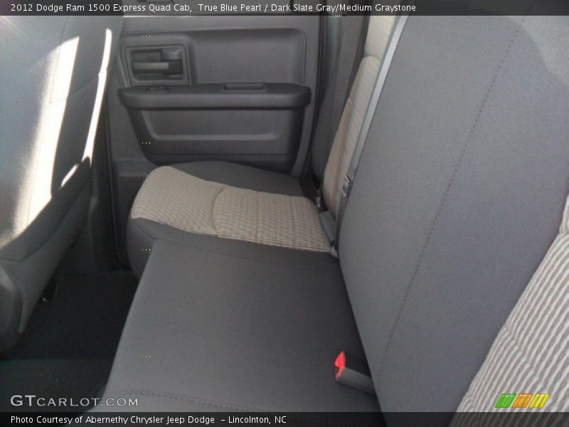 True Blue Pearl / Dark Slate Gray/Medium Graystone 2012 Dodge Ram 1500 Express Quad Cab