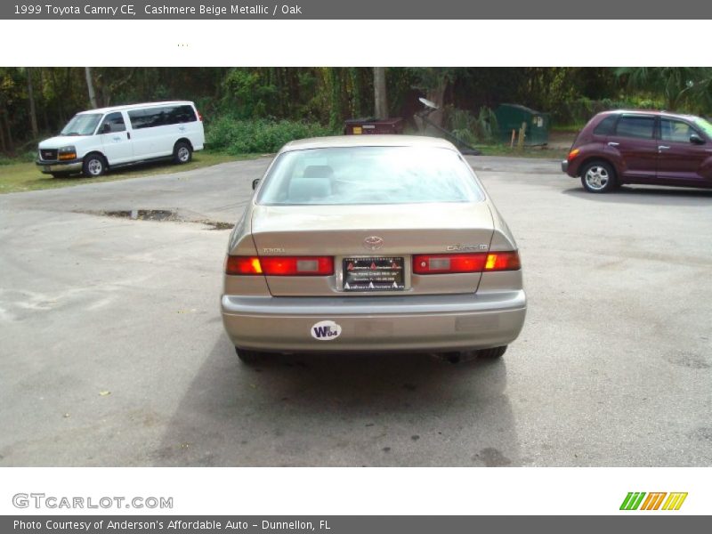 Cashmere Beige Metallic / Oak 1999 Toyota Camry CE
