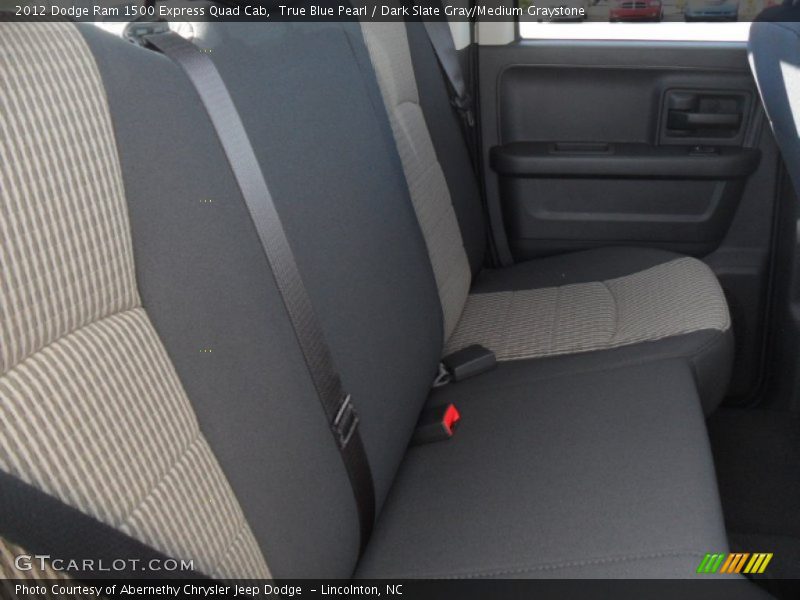 True Blue Pearl / Dark Slate Gray/Medium Graystone 2012 Dodge Ram 1500 Express Quad Cab