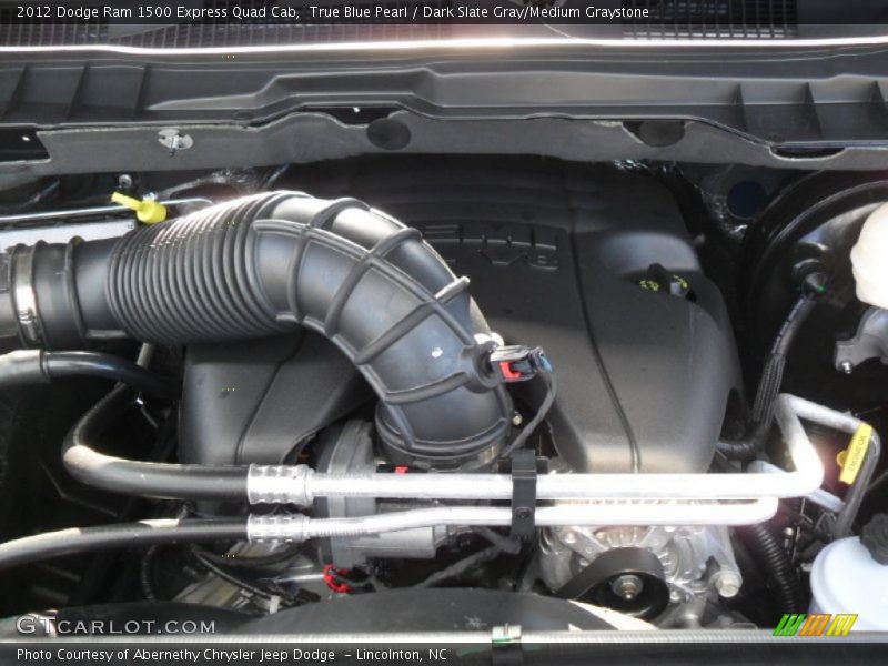 True Blue Pearl / Dark Slate Gray/Medium Graystone 2012 Dodge Ram 1500 Express Quad Cab