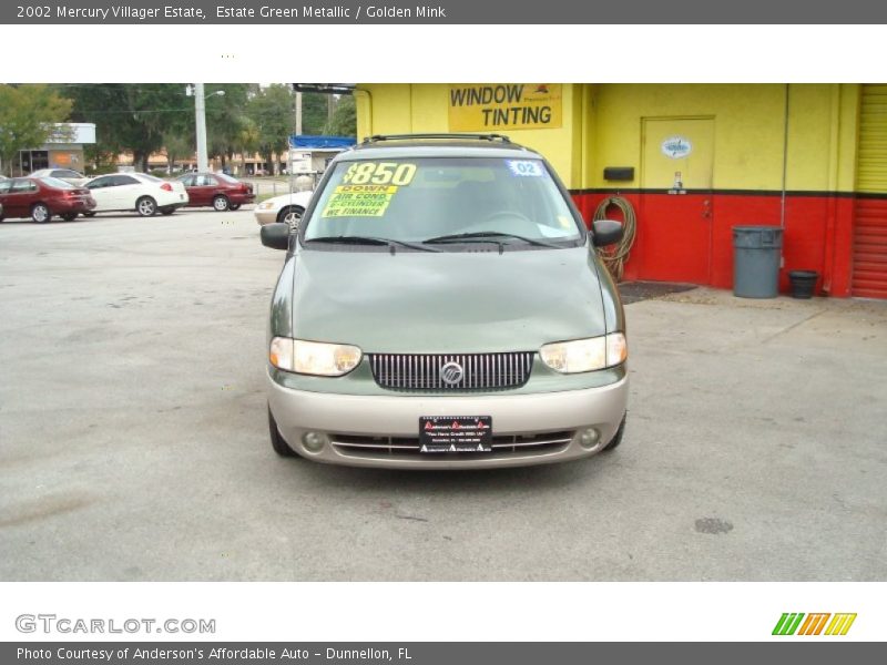 Estate Green Metallic / Golden Mink 2002 Mercury Villager Estate