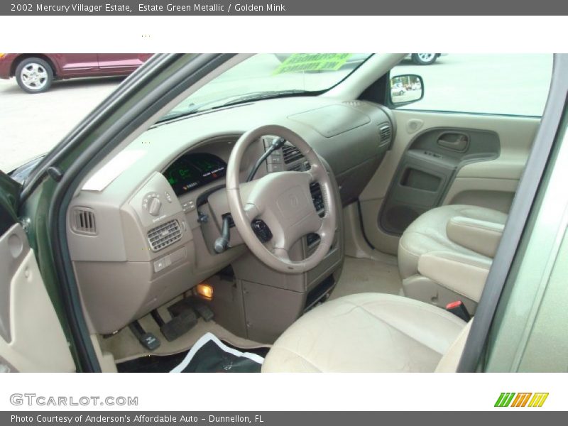 Estate Green Metallic / Golden Mink 2002 Mercury Villager Estate