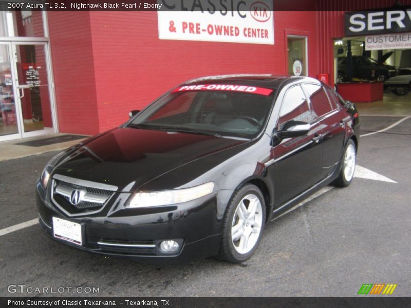 Nighthawk Black Pearl / Ebony 2007 Acura TL 3.2