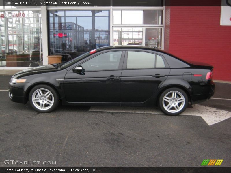 Nighthawk Black Pearl / Ebony 2007 Acura TL 3.2