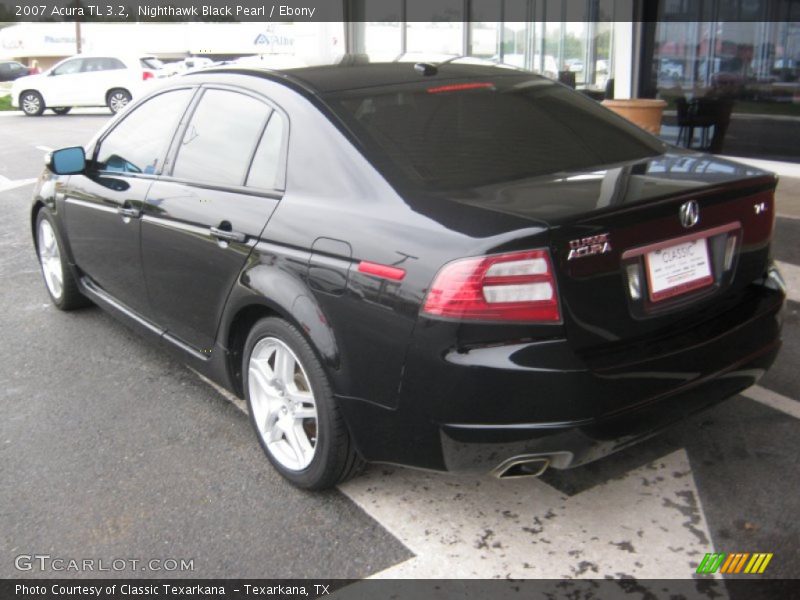 Nighthawk Black Pearl / Ebony 2007 Acura TL 3.2