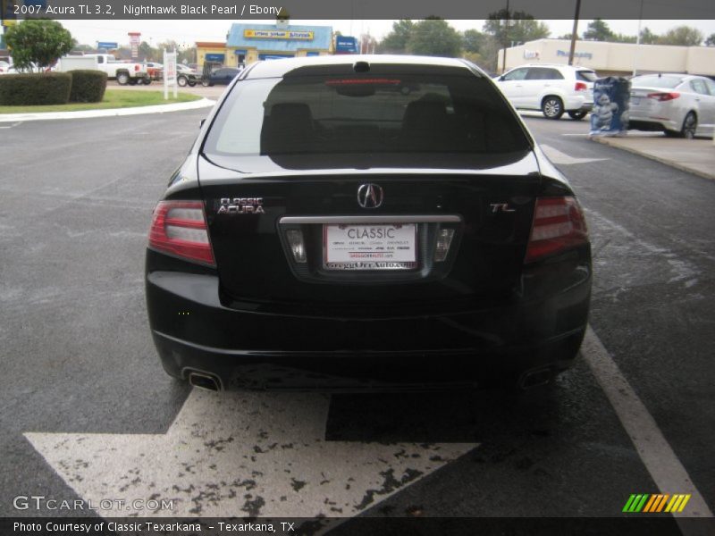 Nighthawk Black Pearl / Ebony 2007 Acura TL 3.2