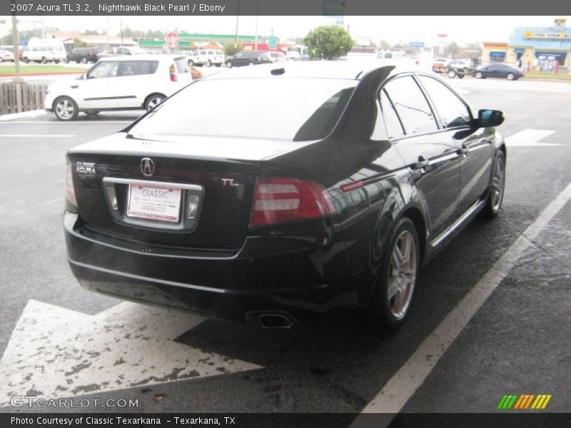 Nighthawk Black Pearl / Ebony 2007 Acura TL 3.2