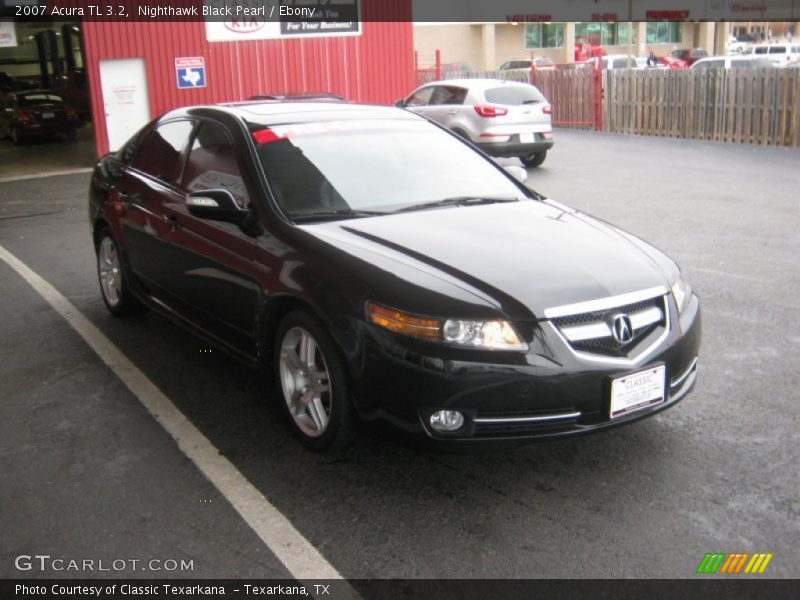 Nighthawk Black Pearl / Ebony 2007 Acura TL 3.2