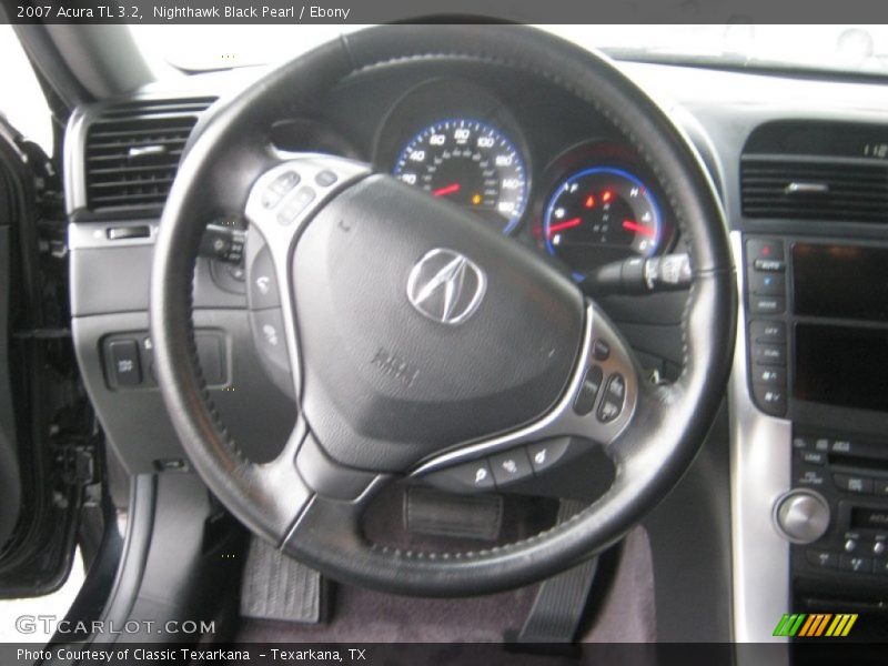 Nighthawk Black Pearl / Ebony 2007 Acura TL 3.2